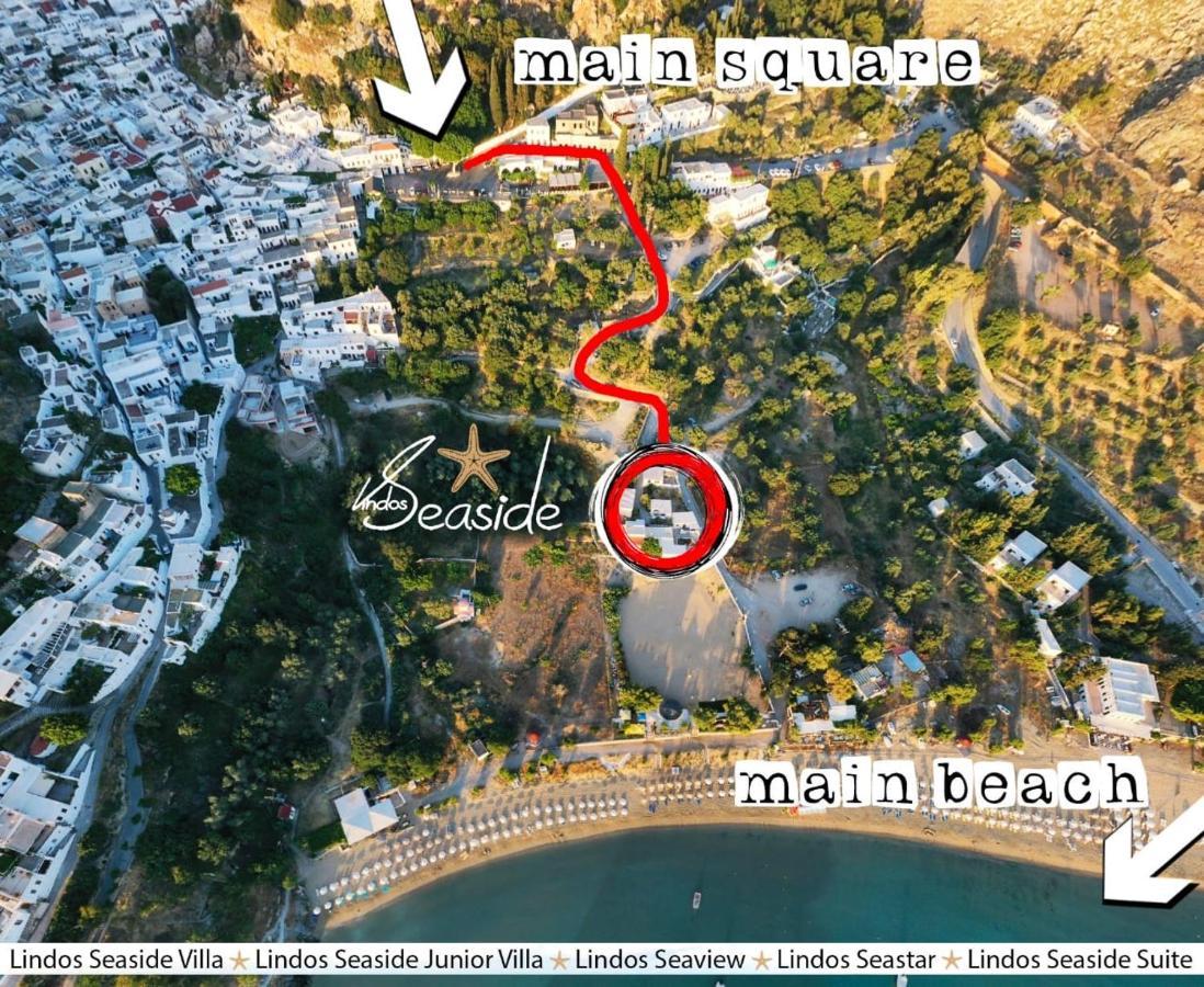 Lindos SeaView Apartment Exterior foto